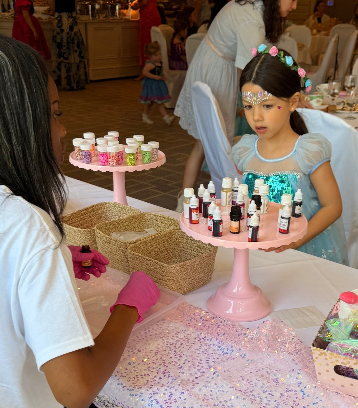 Glow & Glam: Ultimate Spa & Craft Party Package