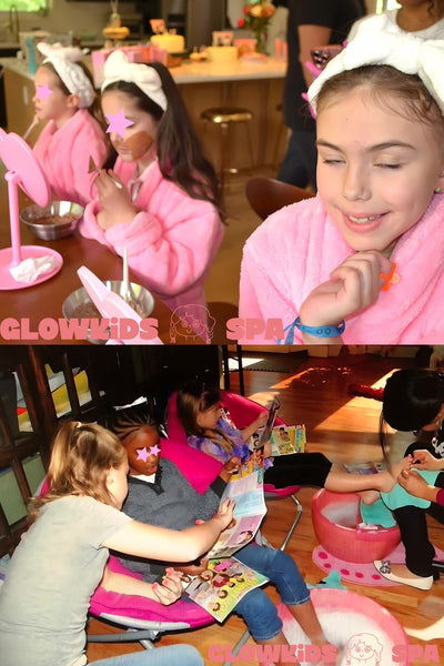 Glow & Glam: Ultimate Spa & Craft Party Package