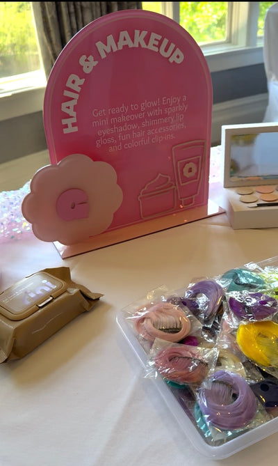 Glow & Glam: Ultimate Spa & Craft Party Package