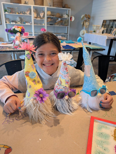 Gnome Making Birthday Party Package - Roswell