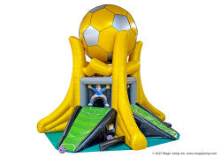 Gold Cup Soccer Inflatable Rental