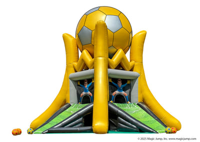 Gold Cup Soccer Inflatable Rental