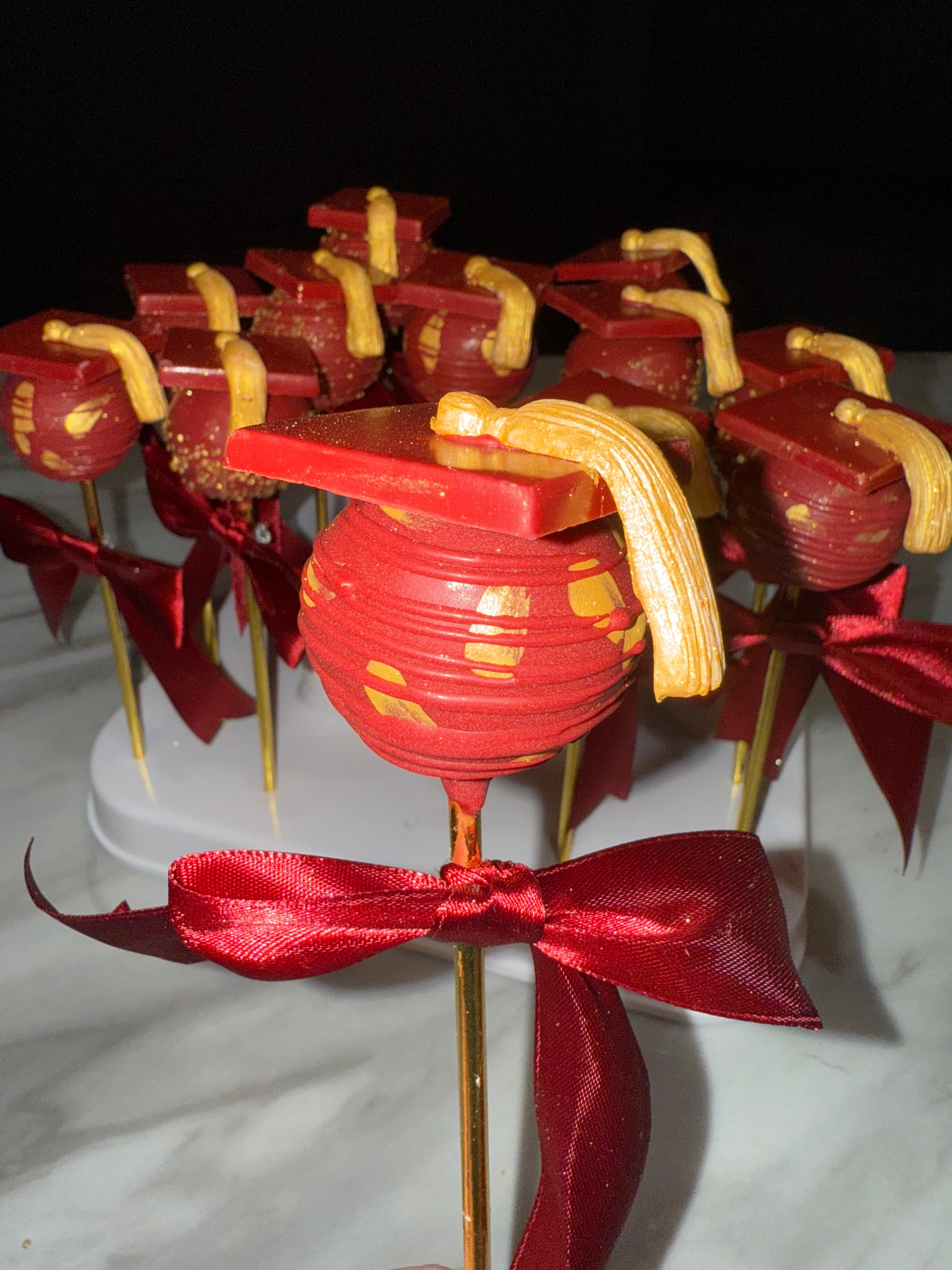 Graduation Cake Pops - 1 Dozen