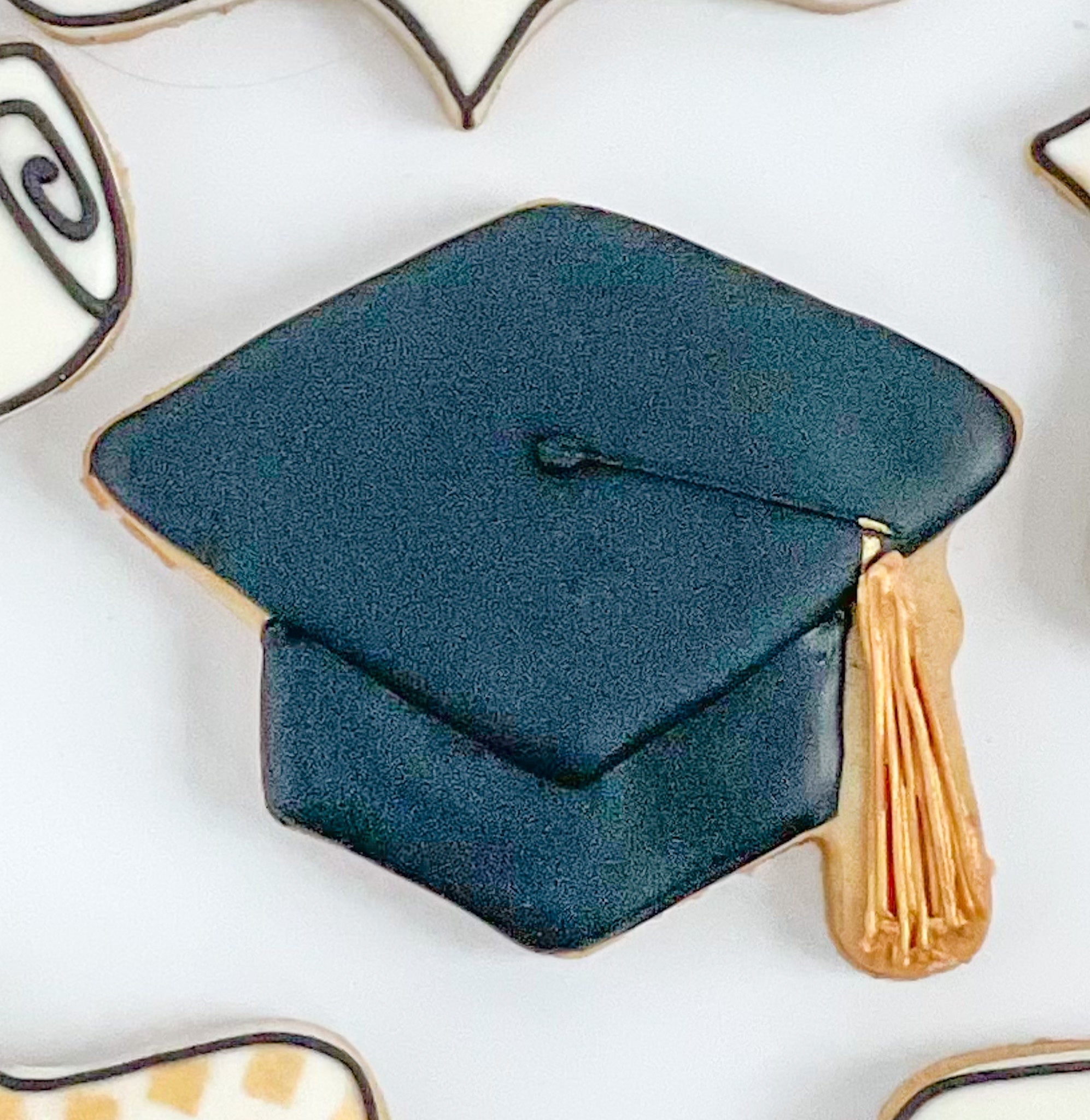 Graduation Cap | Mortarboard Sugar Cookies