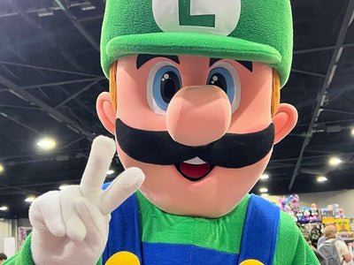 Green Plumber Hero Character Party