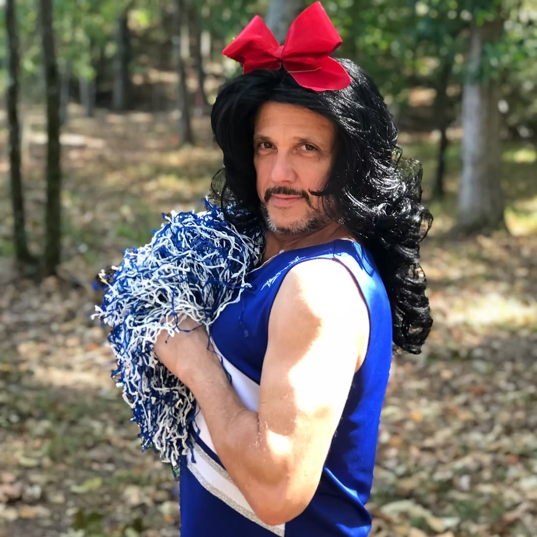Hairy Cheerleader Character Party