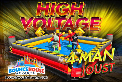 High Voltage 4 Man Joust Rental