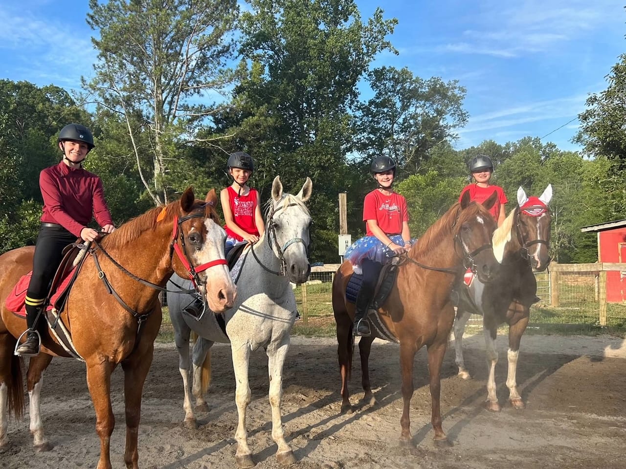 Horseback Riding Birthday Party with Trail Ride