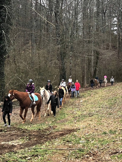 Horseback Riding Birthday Party with Trail Ride