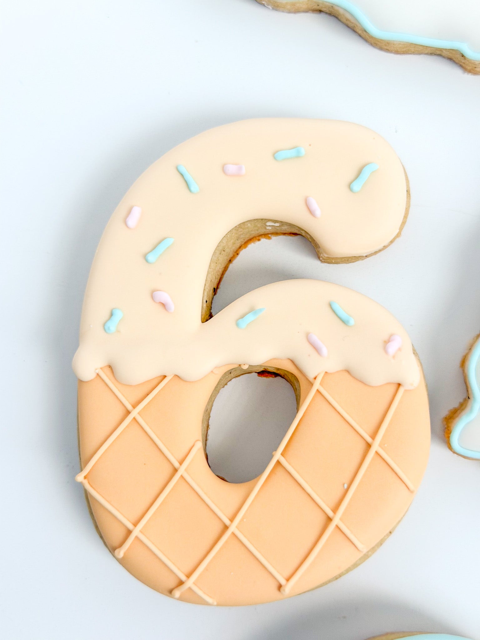 Custom Ice Cream Cookies | Personalized Birthday Sugar Cookie Set