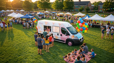 Ice Cream Truck Package: Premium Menu