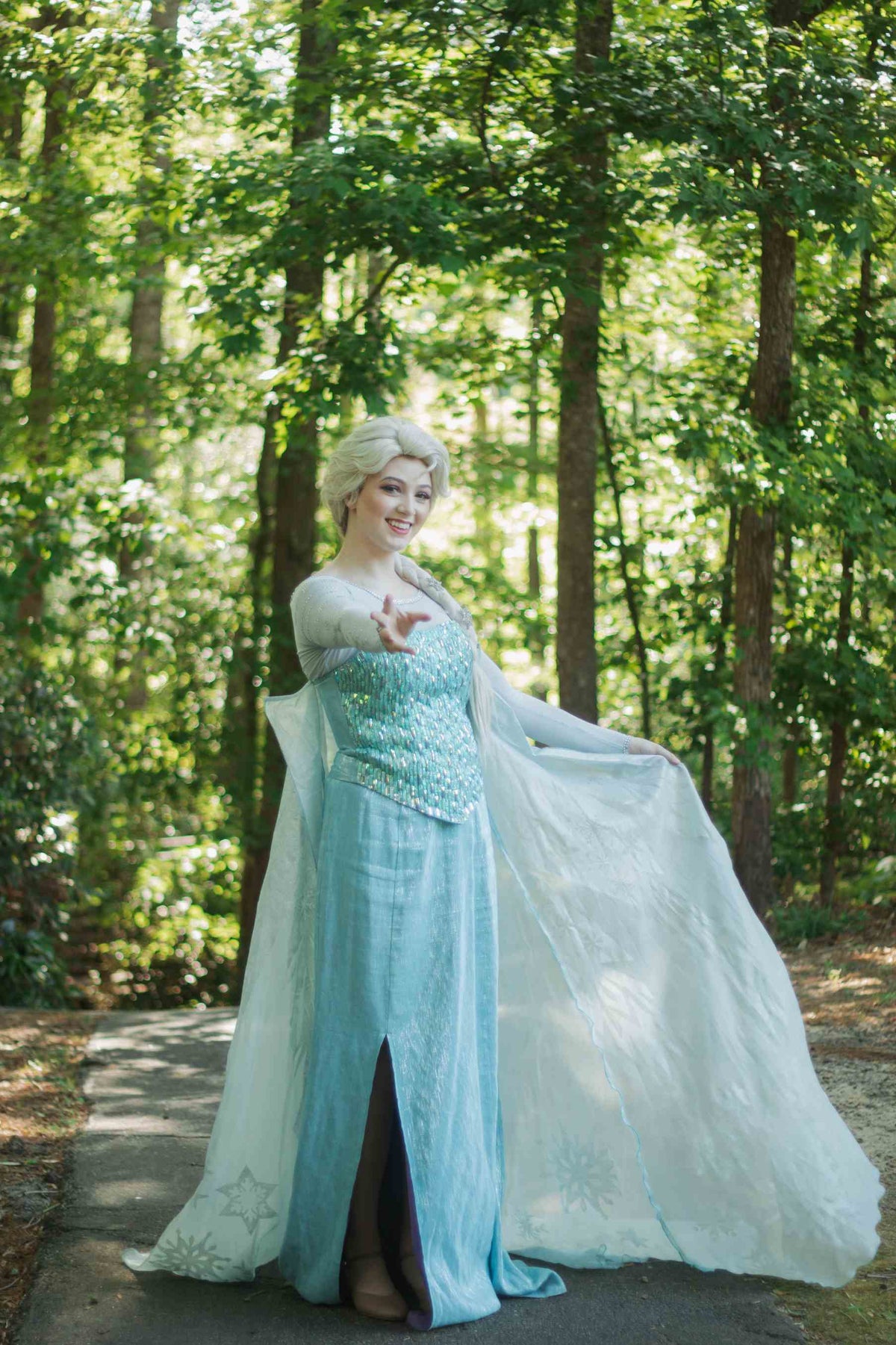 Ice Queen Character Party Visit