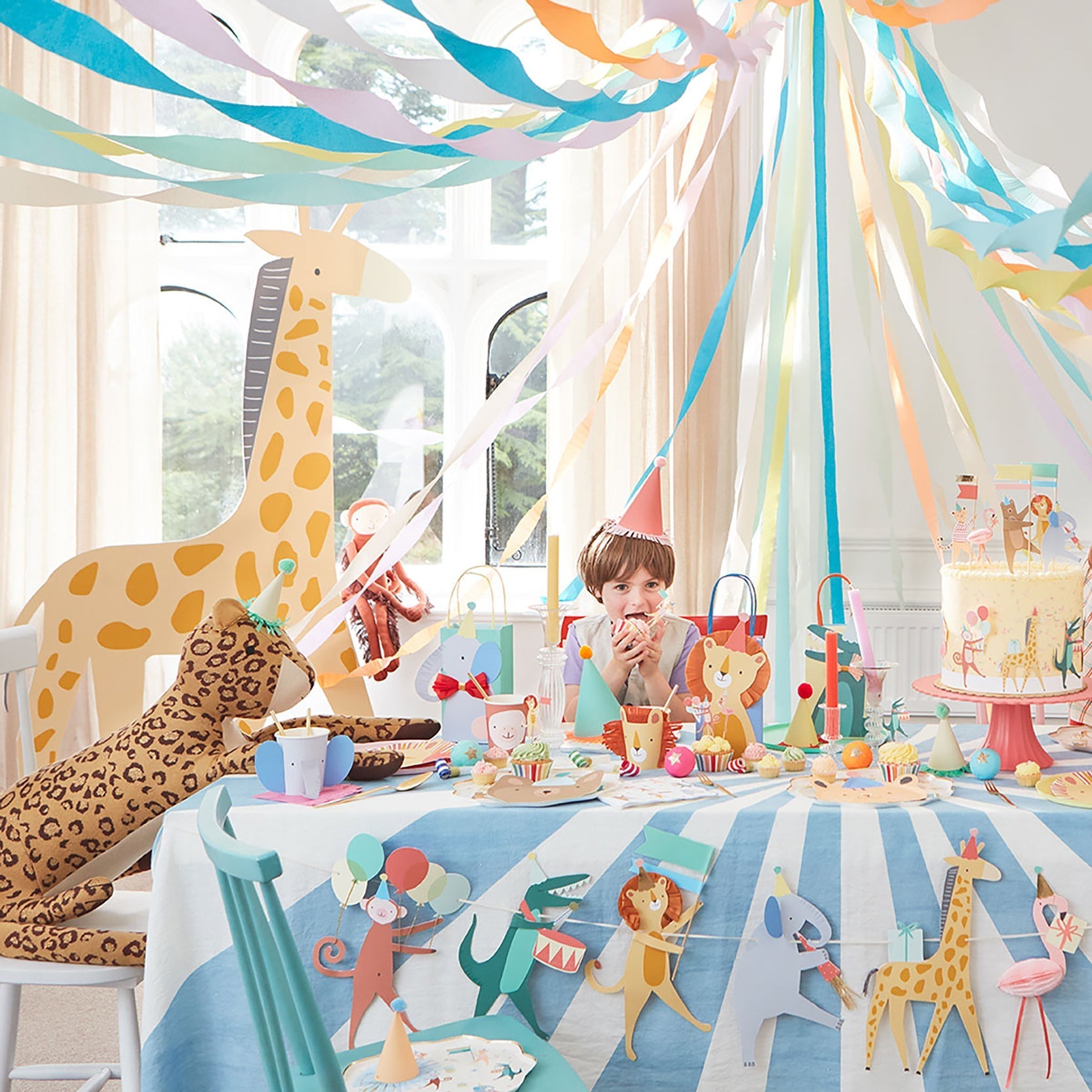 Animal Parade Party Favor Bags