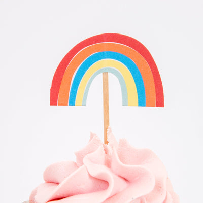 I Believe in Unicorns Cupcake Toppers
