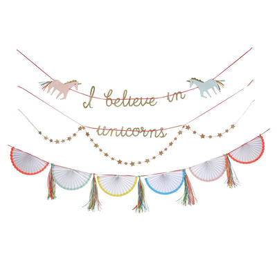 I Believe in Unicorns Garland