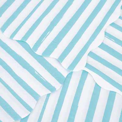 Blue Stripe Large Napkins