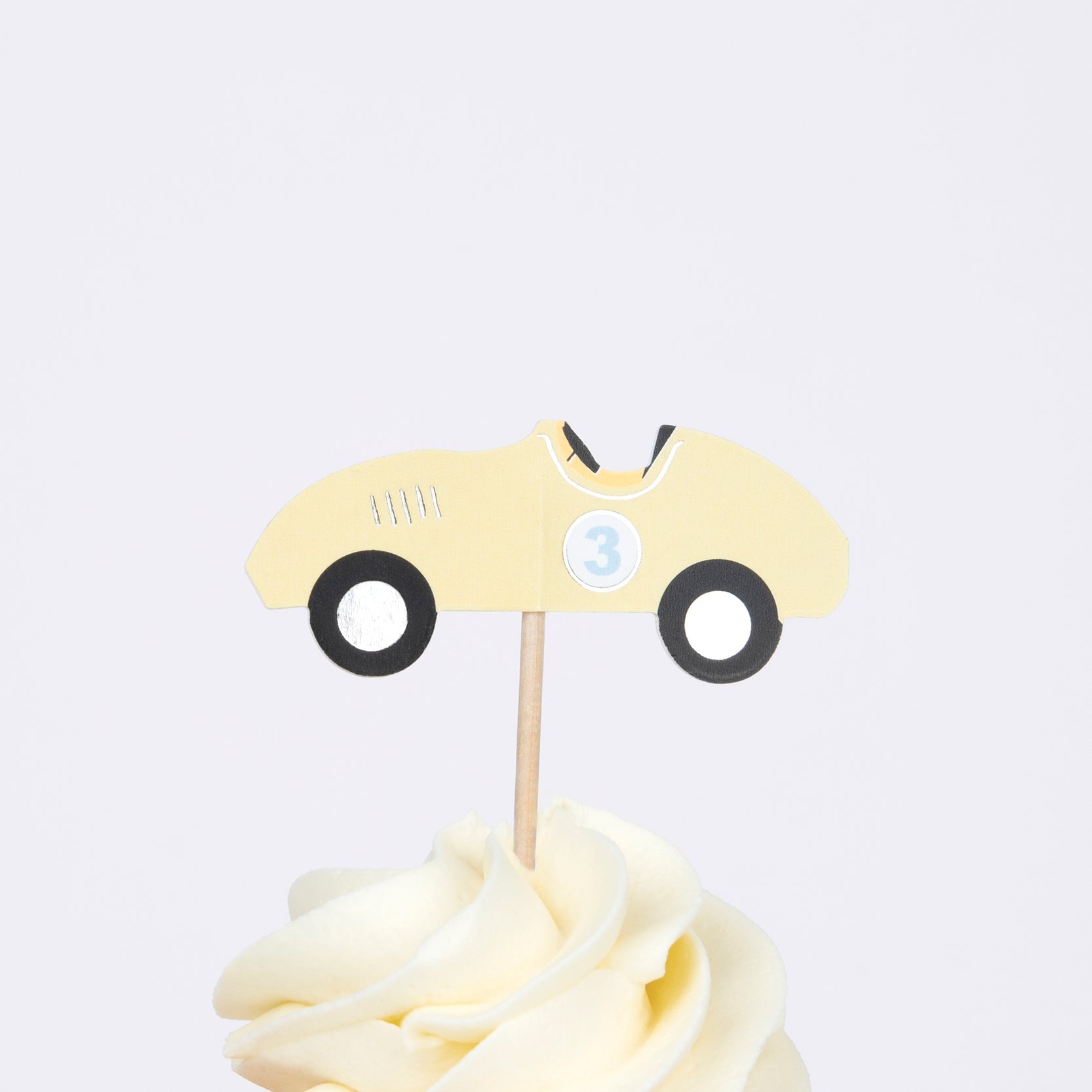 Race Car Cupcake Toppers