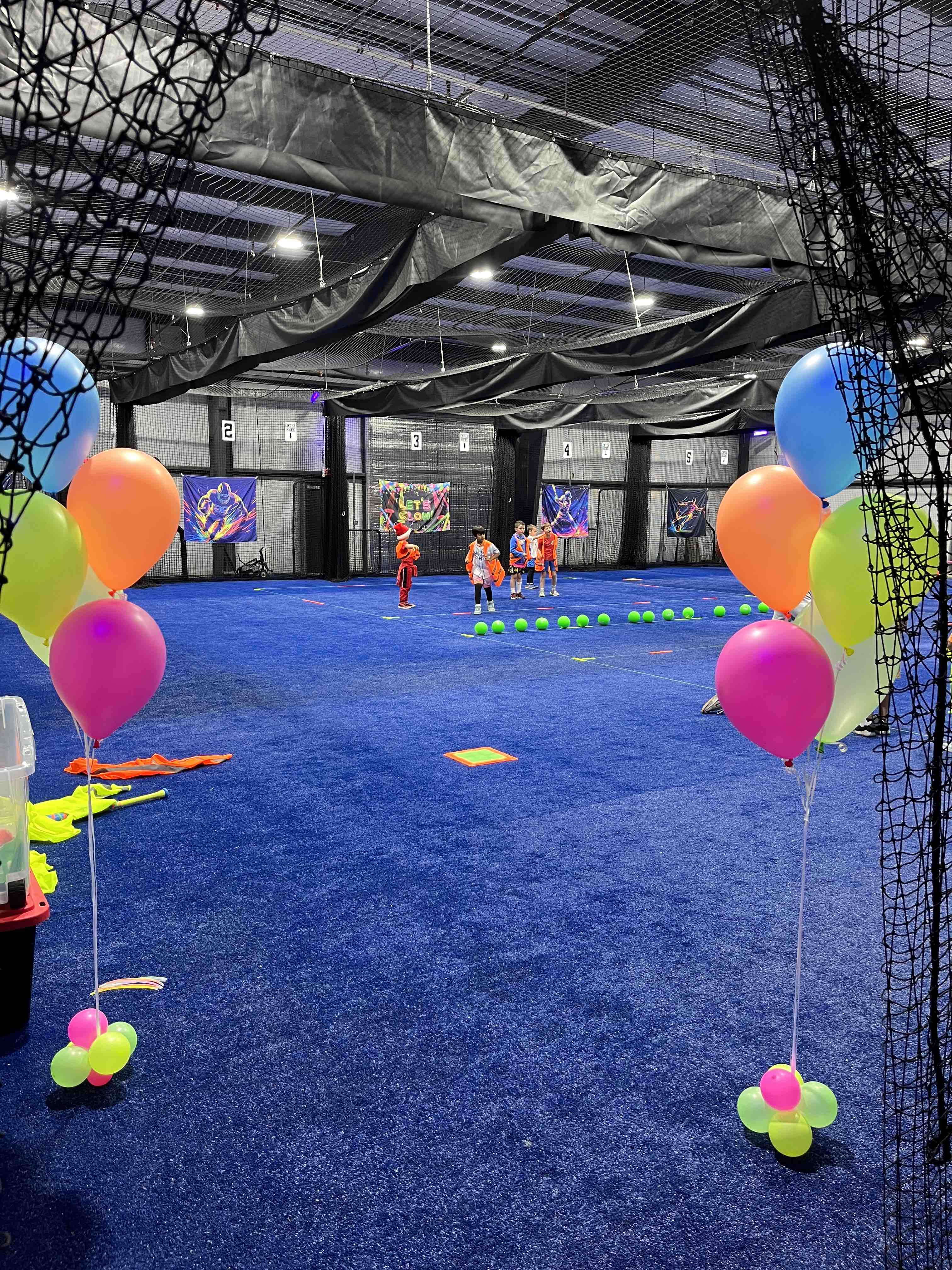 Indoor Sports Birthday Party