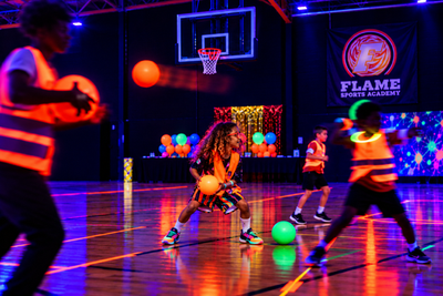 Indoor Sports Birthday Party at Flame Sports Academy
