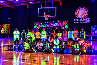 Indoor Sports Birthday Party at Flame Sports Academy