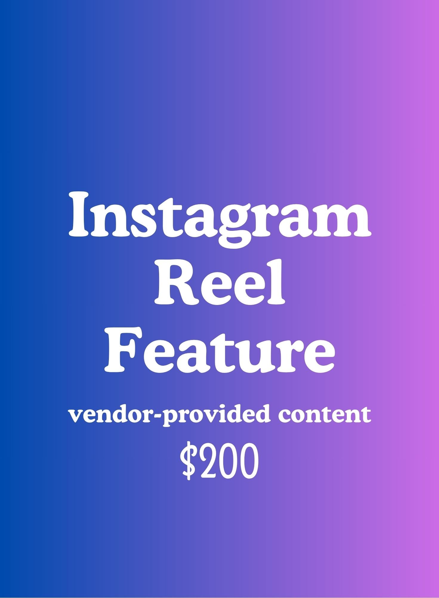 Instagram Reel Feature