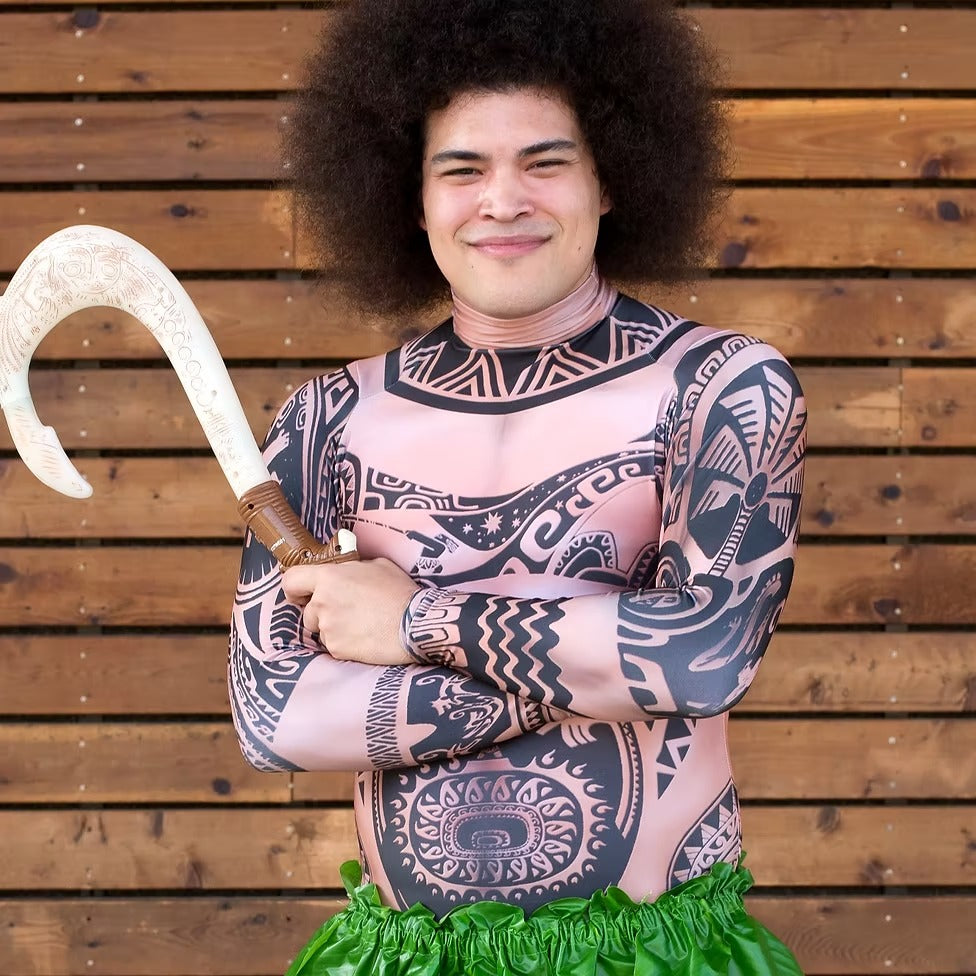 Island Demi God Character Party Visit