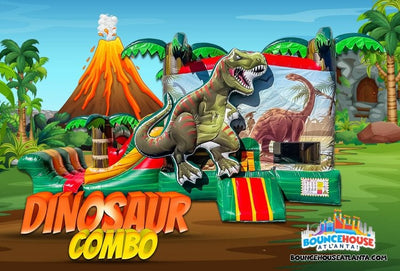 Dinosaur Claw Bounce and Slide Dual Lane Combo