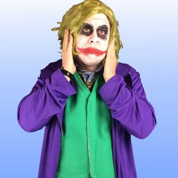 Joking Villain Character Party Visit