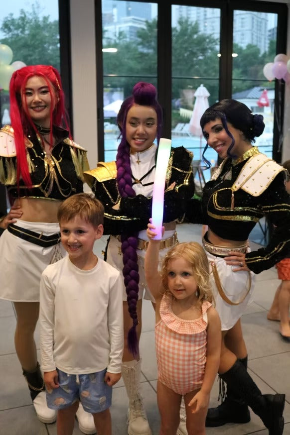 K-Pop Inspired Character Visit- Blue