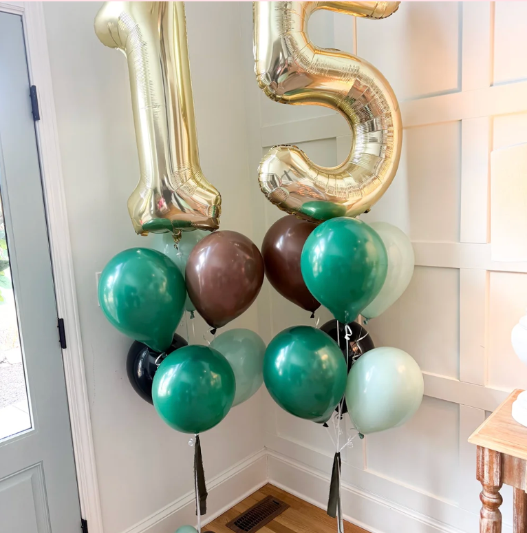 Foil Number Bouquets *Pickup only