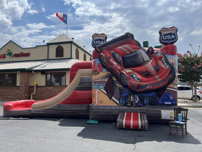 Racing USA 3-D XL Bounce and Dual Slide Combo