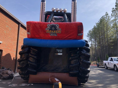 Monster Truck Deluxe XL Bounce and 15′ Slide