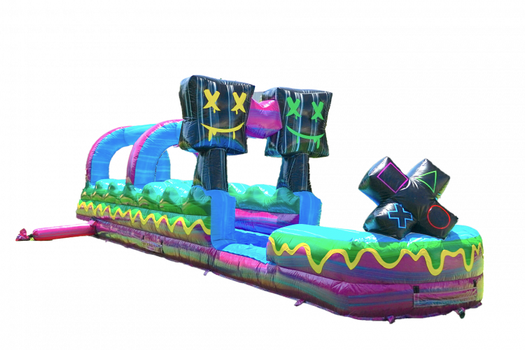 Level Up Gamer Slip N Slide Inflatable Water Slide Rental