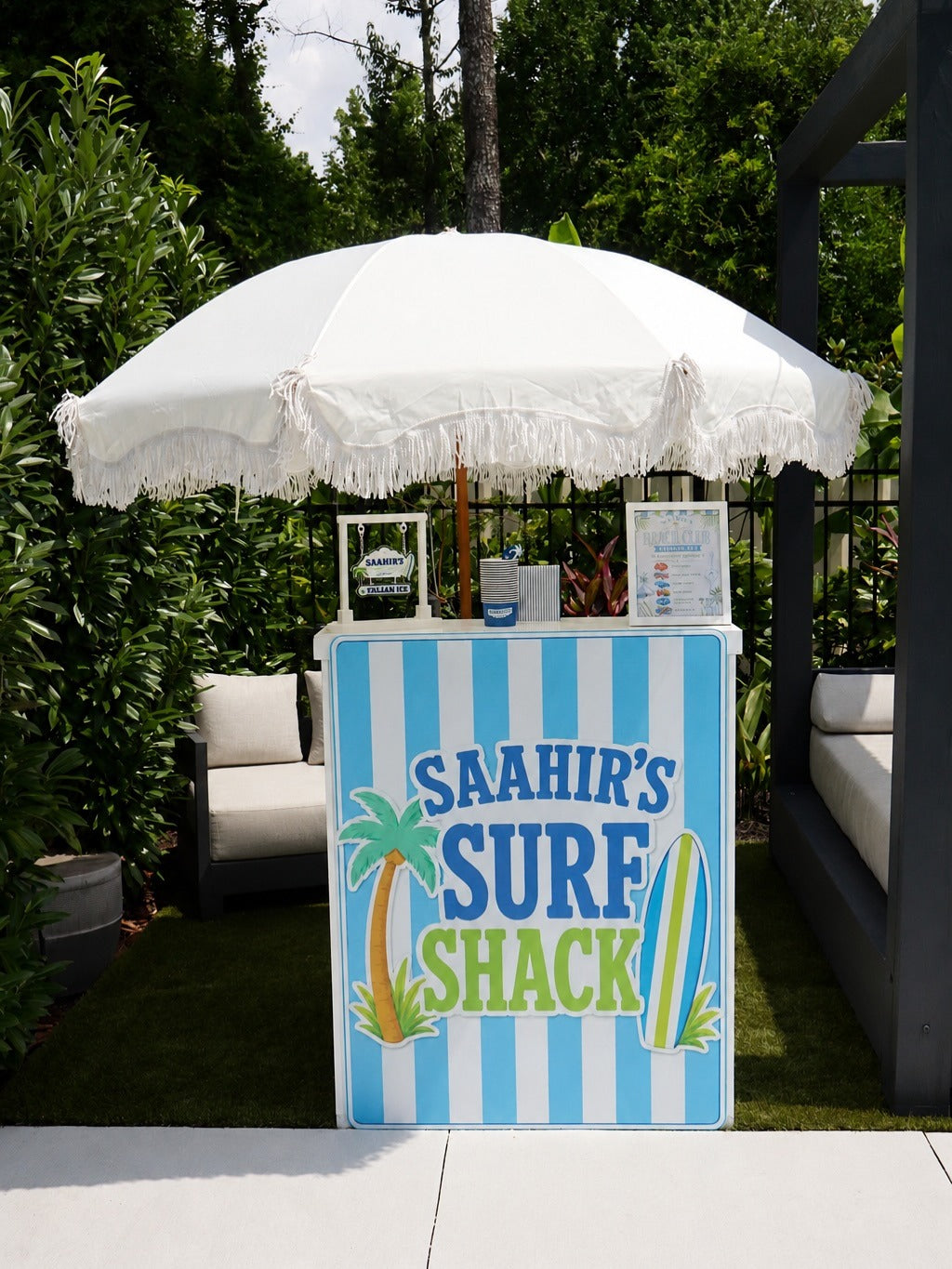 Custom Snow Cone Cart in Atlanta