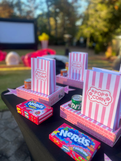 Luxury Outdoor Movie Night Experience