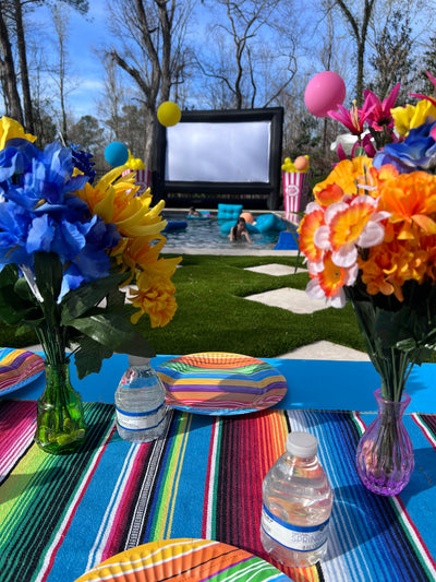 Luxury Outdoor Movie Night Experience
