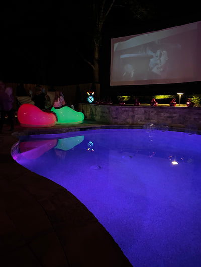 Luxury Outdoor Movie Night Experience