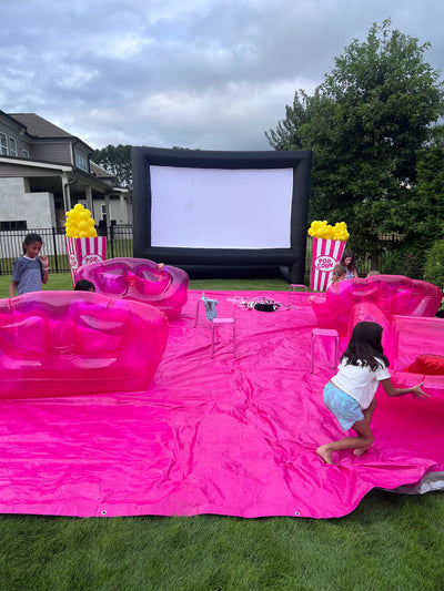 Luxury Outdoor Movie Night Experience