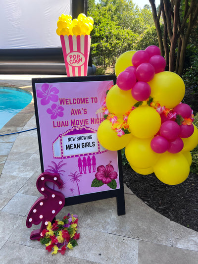Luxury Outdoor Movie Night Experience