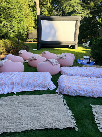 Luxury Outdoor Movie Night Experience