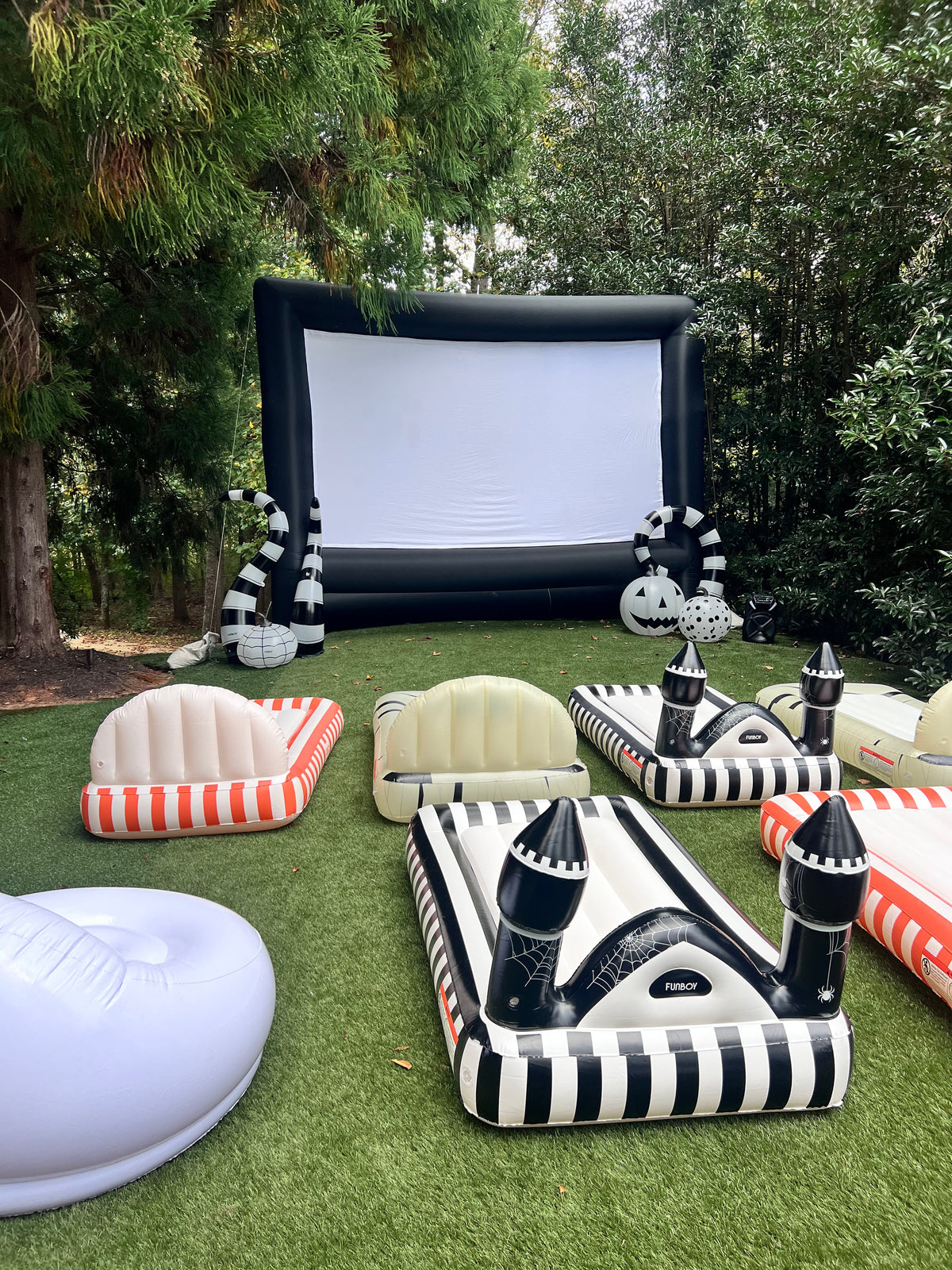 Luxury Outdoor Movie Night Experience