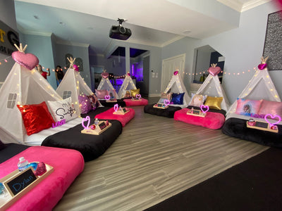 Themed Slumber Party Teepees by Cozy Corner Sleepovers