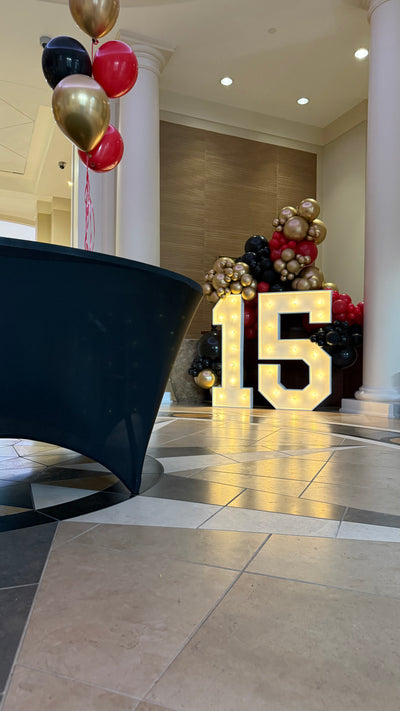 Marquee Balloon Display