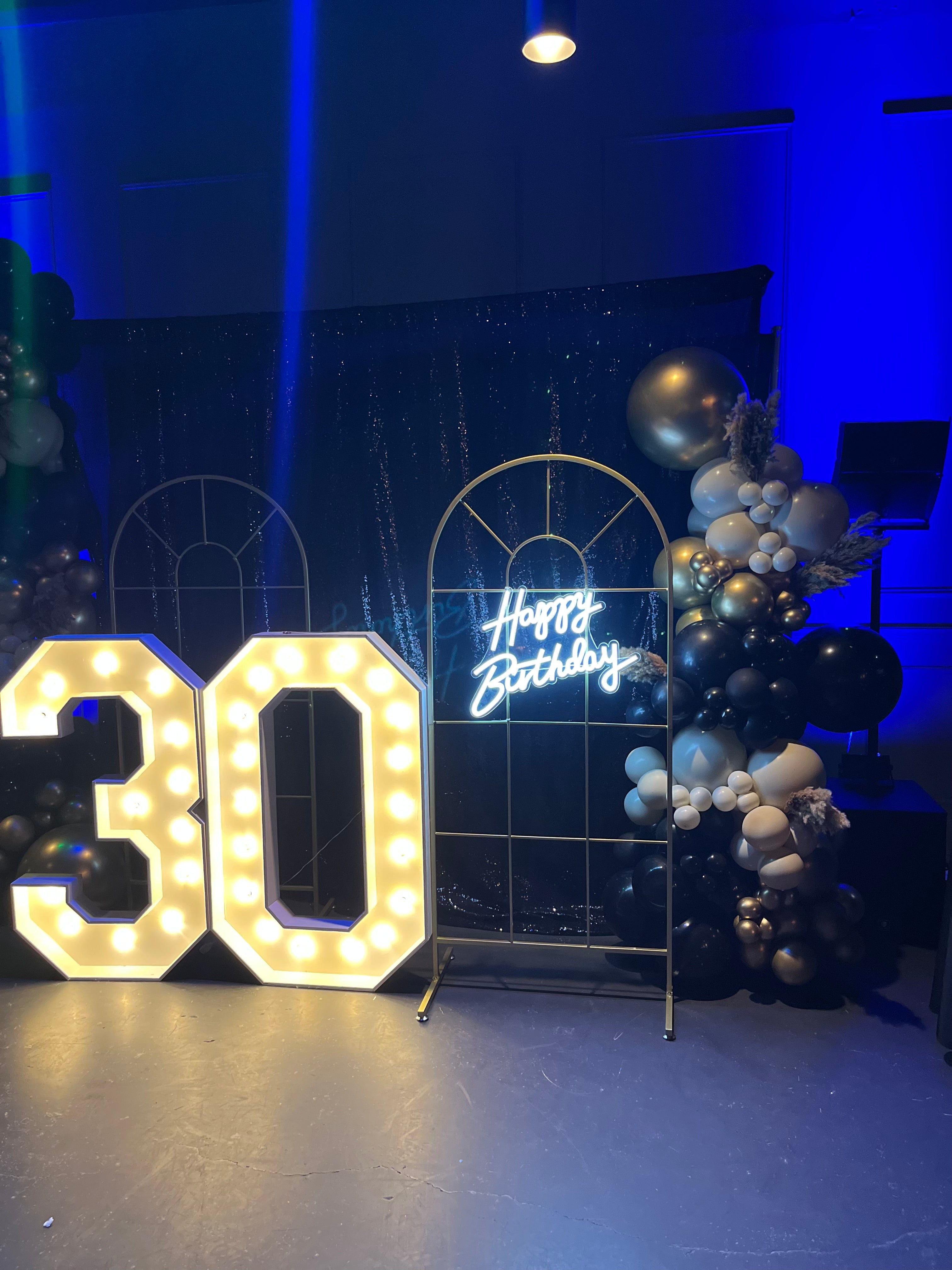 Marquee Balloon Display