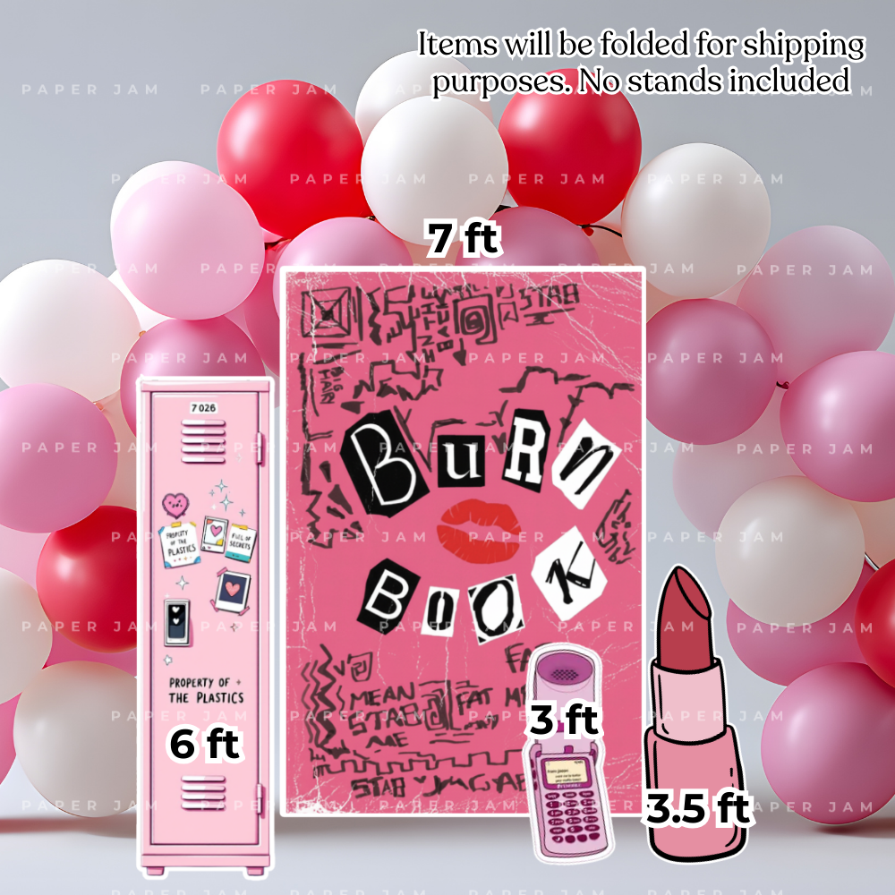 Mean Girls Inspired Backdrop Set