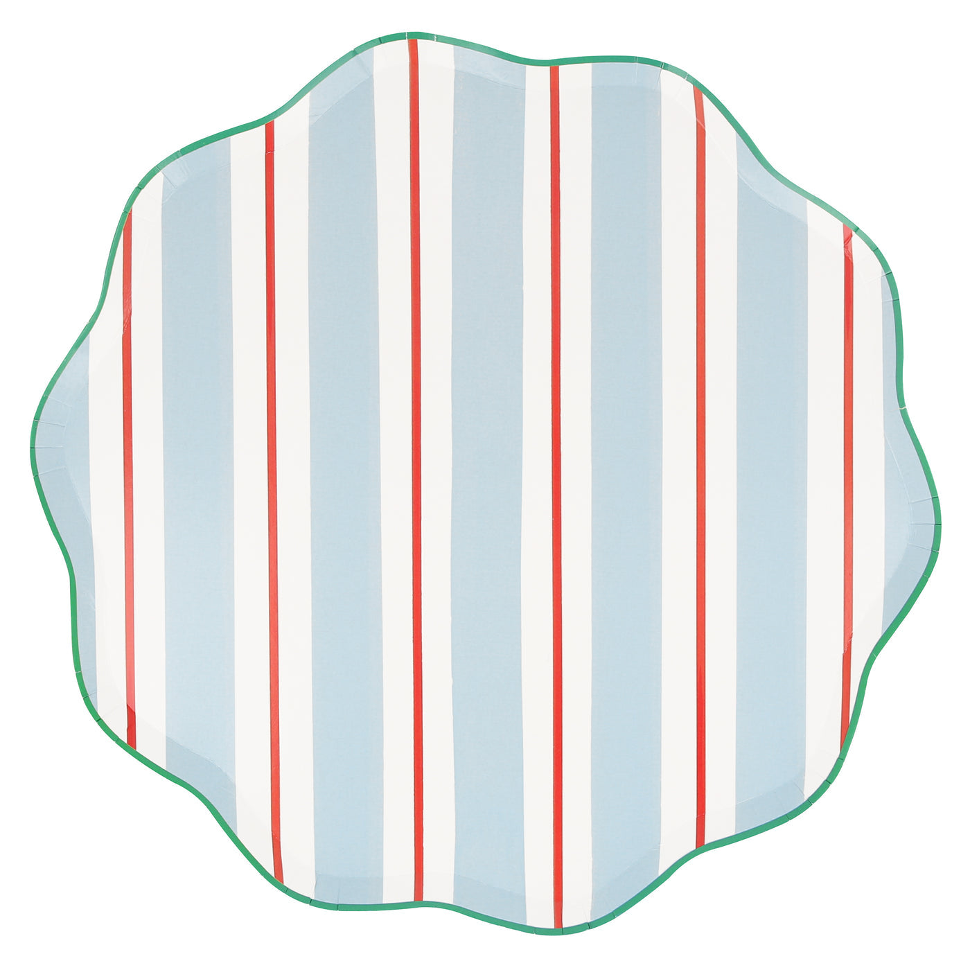 Preppy Stripe Dinner Plates