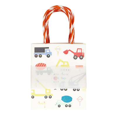 Construction Party Favor Bags