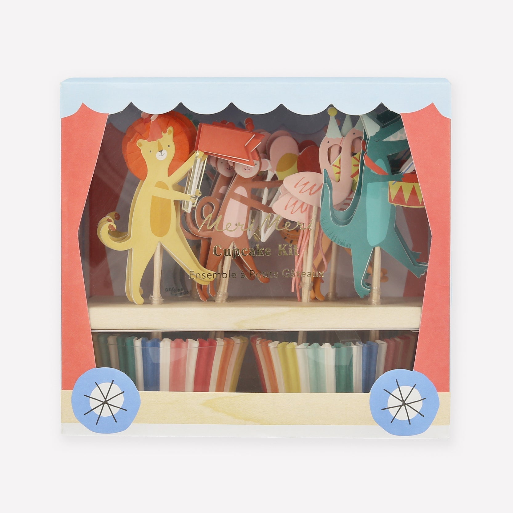 Animal Parade Cupcake Toppers