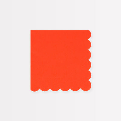 Tomato Red Small Napkins