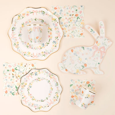 Elegant Floral Cups